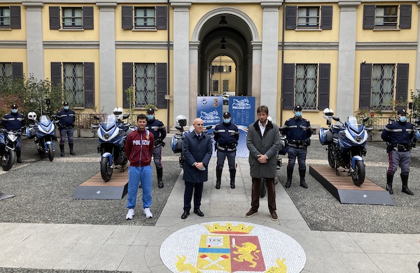 Quattro nuove MV Agusta per i Nibbio della polizia