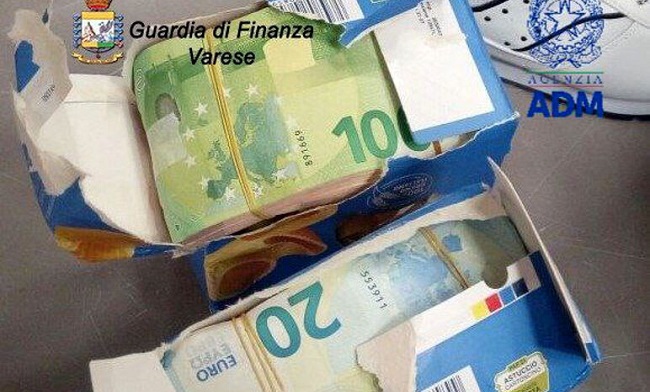 70mila euro in contanti nascosti nella pasta: sequestro a Malpensa