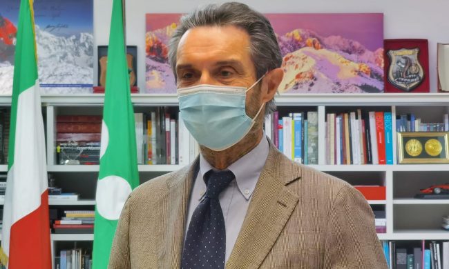 La Lombardia rimane in zona gialla. L’annuncio di Fontana