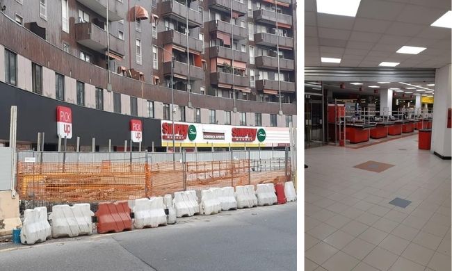 Chiuso il Simply in piazza Frattini, apre un supermercato a insegna Lidl
