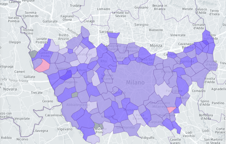 Non ci sono più i lockdown di una volta: a Milano spostamenti su del 266% rispetto a un anno fa