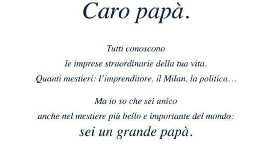 Pier Silvio compra una pagina del Corriere per far gli auguri a papà Berlusconi