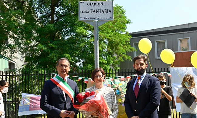 Milano intitola i Giardini Luisa Fantasia, vittima della ‘ndrangheta