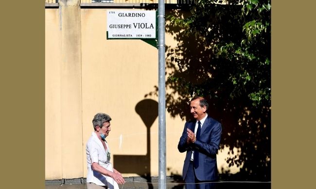 Inaugurati i Giardini Giuseppe Viola, intitolati all’ironico giornalista sportivo