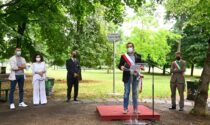 Milano intitola alla giornalista Ilaria Alpi un giardino, le foto dell'inaugurazione