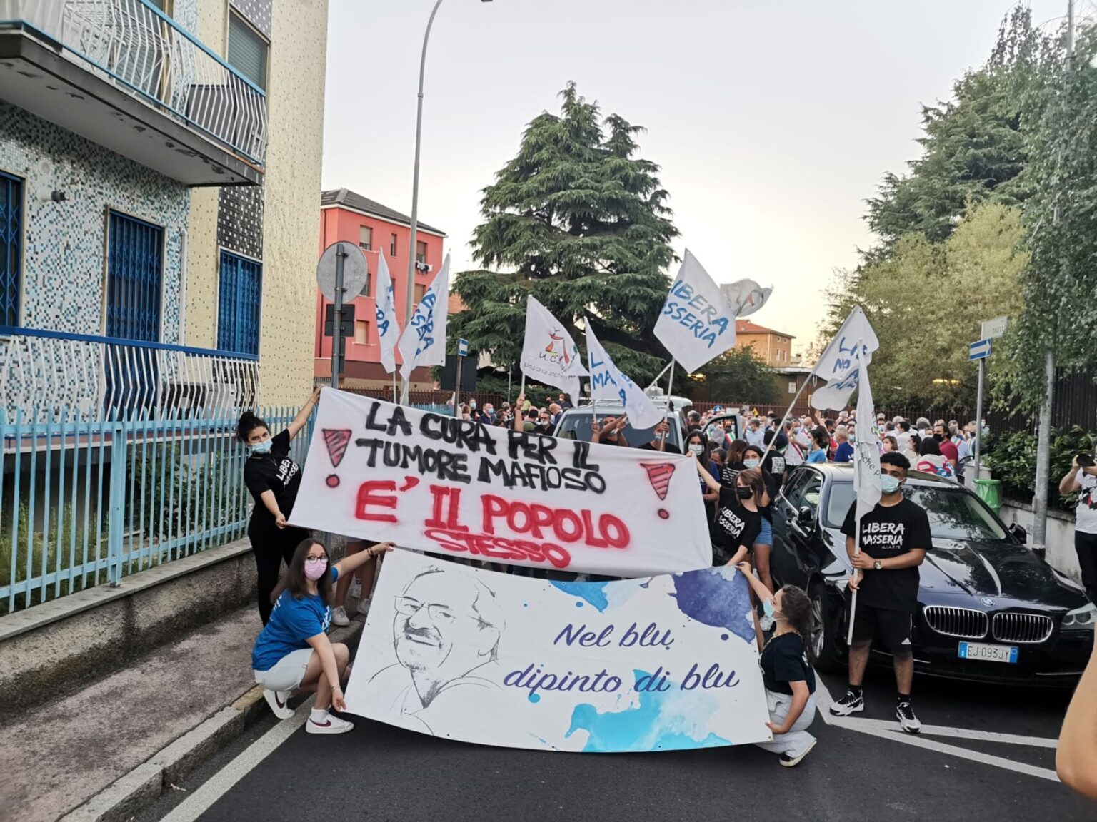 Buccinasco manifesta contro 'ndrangheta