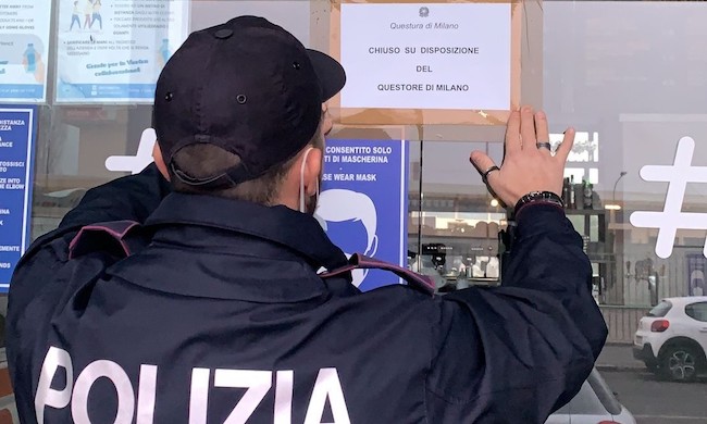 La Questura sospende la licenza a sei locali di Milano