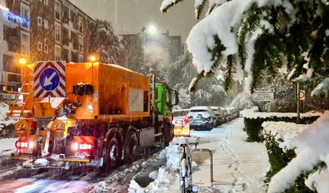 Emergenza neve a Milano: Comune e unità di crisi in azione contro il maltempo di domani