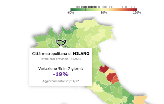 Casi in discesa in Lombardia, anche negli ospedali: il confronto settimanale