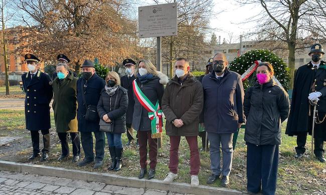 Commemorazione per il vigile Savarino, morto investito durante un controllo