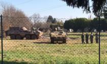 Il video dei due carri armati avvistati questa mattina in Brianza