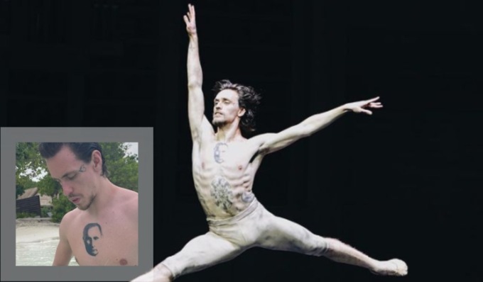 Il ballerino ucraino con il volto di Putin tatuato sul petto annulla il suo “Rasputin”agli Arcimboldi