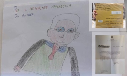 La lettera del "Signor Presidente della Repubblica" Mattarella ai piccoli alunni delle elementari di via San Mamete a Milano
