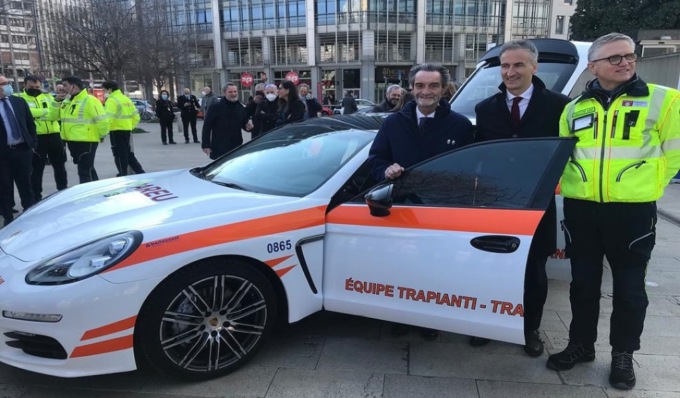 Da auto di lusso dei malavitosi a mezzo per il trasporto di organi, nuova vita per la Porsche sequestrata