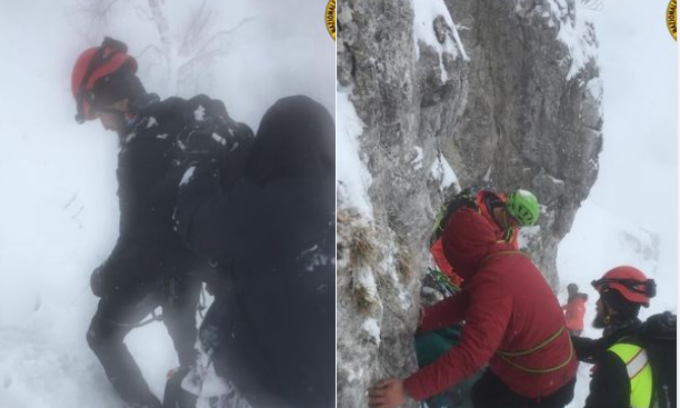 Vogliono fare il Monte Due Mani in notturna ma si perdono e restano tutta la notte al gelo: cinque milanesi soccorsi all’alba