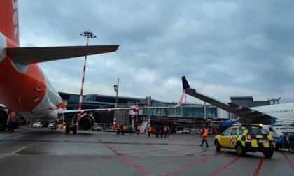"Incidente" a Malpensa: due aerei si toccano durante parcheggio