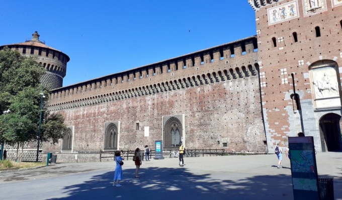 Terminati i lavori al Castello Sforzesco di Milano