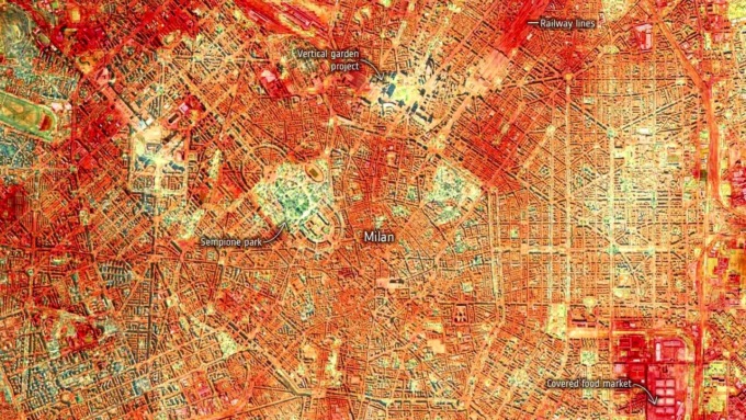 Cambiamento climatico, Milano sempre più bollente
