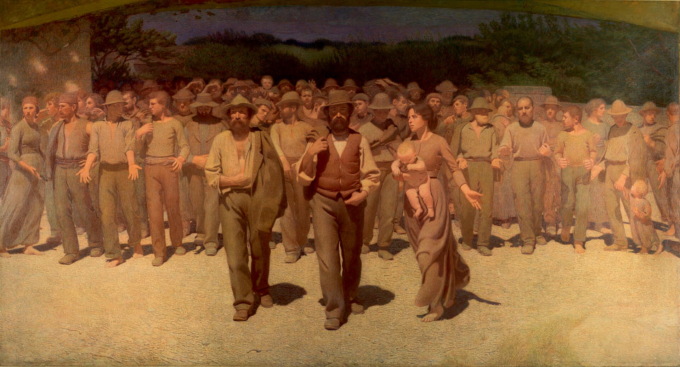 Il Quarto Stato di Pellizza da Volpedo saluta Firenze e torna nella “sua” Milano