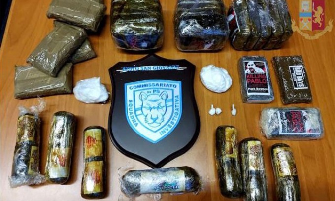 Arrestato “Zidane”, così si faceva chiamare lo spacciatore arrestato con 3 chili droga
