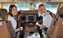 Equipaggio femminile per un Boeing 747: è la prima volta nella storia dell'aviazione civile italiana