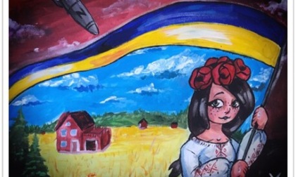 Ucraina, disegni dei bimbi tra angoscia e speranza