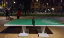 Viale Argonne, già vandalizzato il tavolo da ping ping dedicato a Luca Marengoni