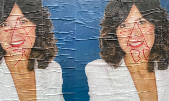 Scritte Br sui manifesti elettorali di Patrizia Baffi: Fratelli d’Italia chiede una condanna
