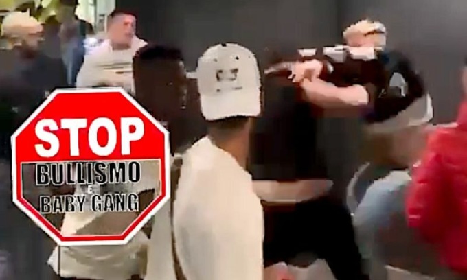 Aggressioni e mega rissa tra giovani al concerto del rapper Paky