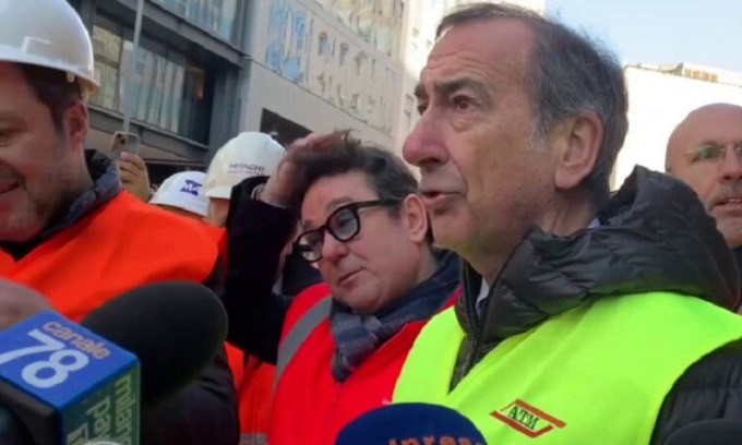 Sala e Salvini in visita ai cantieri M4: “La M6 è un sogno, prima mettere in sicurezza le altre tratte”