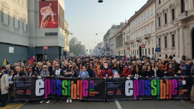 Giornata delle vittime della mafia: a Milano oltre 50.000 persone in marcia
