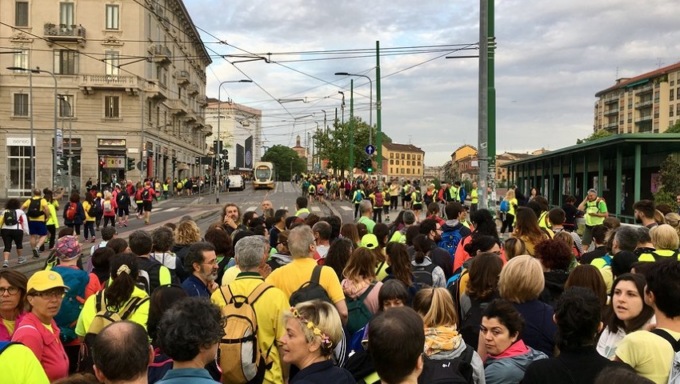 Al via a maggio la quarta edizione della Camminata in giallo Milano-Pavia