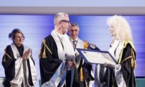 Donatella Rettore ha ricevuto una laurea honoris causa allo Iulm di Milano