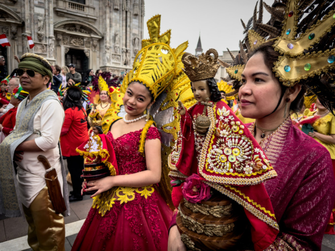 European Fiesta Señor 2023: le foto della festa in piazza Duomo