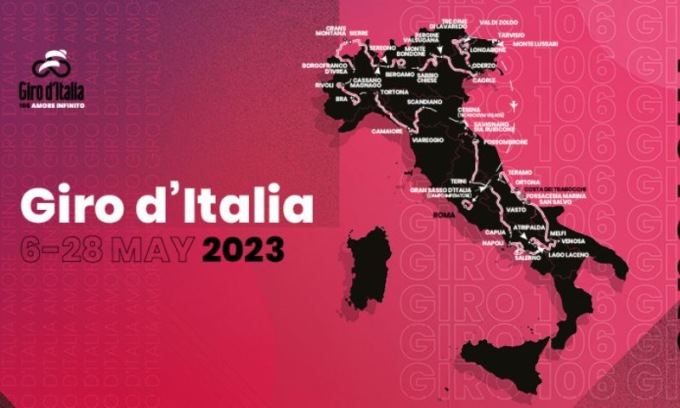 Sabato 6 maggio parte il Giro d’Italia, Ganna tra i favoriti degli italiani