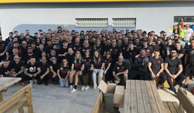 Curva Sud in Emilia-Romagna a sostegno delle popolazioni nelle zone alluvionate.