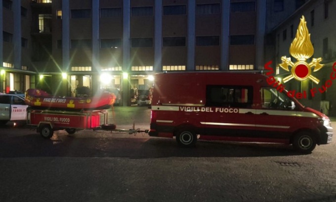 Alluvione in Emilia Romagna, sul posto anche i vigili del fuoco di Milano
