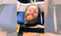 Jovanotti cade dalla sua bici da corsa e si frattura femore e clavicola