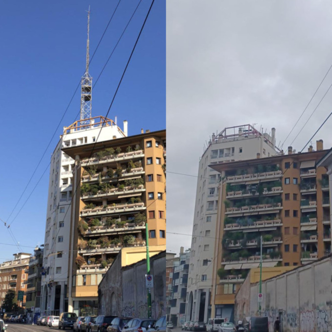 Addio all’antenna sulla Torre Bianca a Milano
