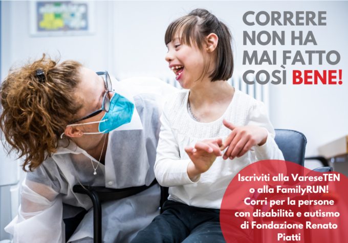 Varese City Run e Fondazione Piatti: insieme per una corsa solidale a sostegno delle persone con disabilità e autismo