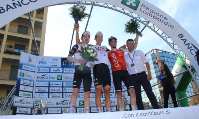 Sul podio della Coppa Agostoni c’è Davide Formolo