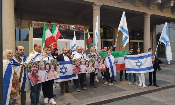 Forza Italia scende in piazza per Israele