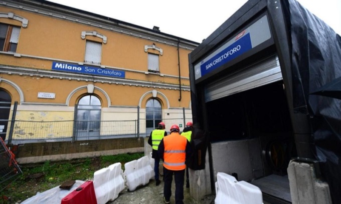 M4, Sala visita il capolinea San Cristoforo: “Obiettivo è aprire tutta la linea entro settembre 2024”