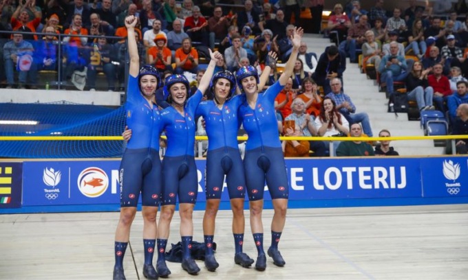 Ciclismo su pista, l’Italia trionfa agli Europei