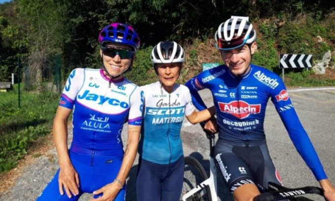 Luca Vergallito, “Il bandito” del ciclismo