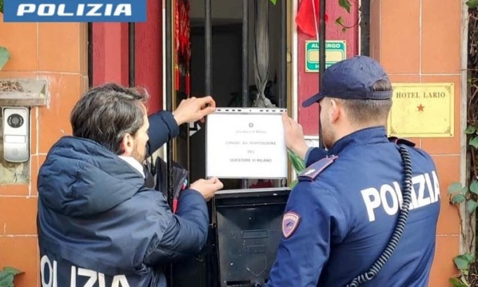 La Questura sospende la licenza per sette giorni all’hotel Lario