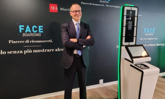 A Linate ci si potrà imbarcare con il riconoscimento facciale grazie al servizio “FaceBoarding”