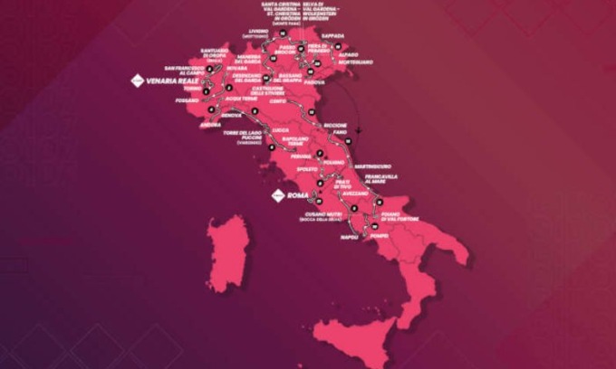 Abbreviata la tappa Livigno-Santa Cristina del Giro