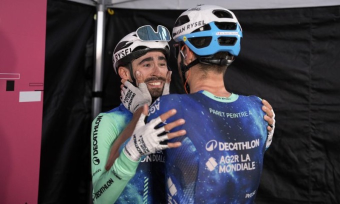 Decima tappa del Giro d’Italia: Paret-Peintre conquista il primo posto