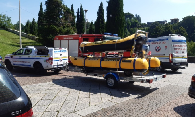 A Trezzo sull’Adda si cerca un operaio caduto nel fiume